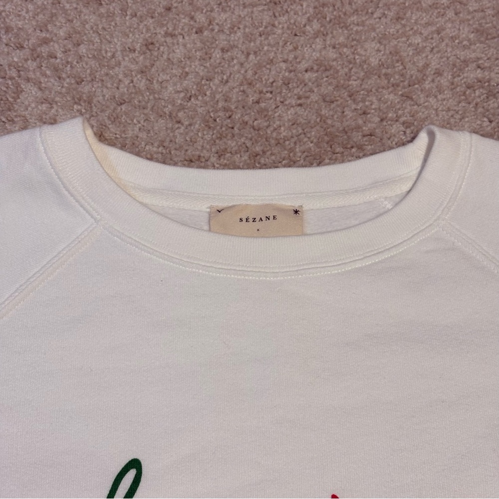 Sézane x JCC Castelbajac Les Poèmes du Futur sweatshirt - Picture 3 of 14